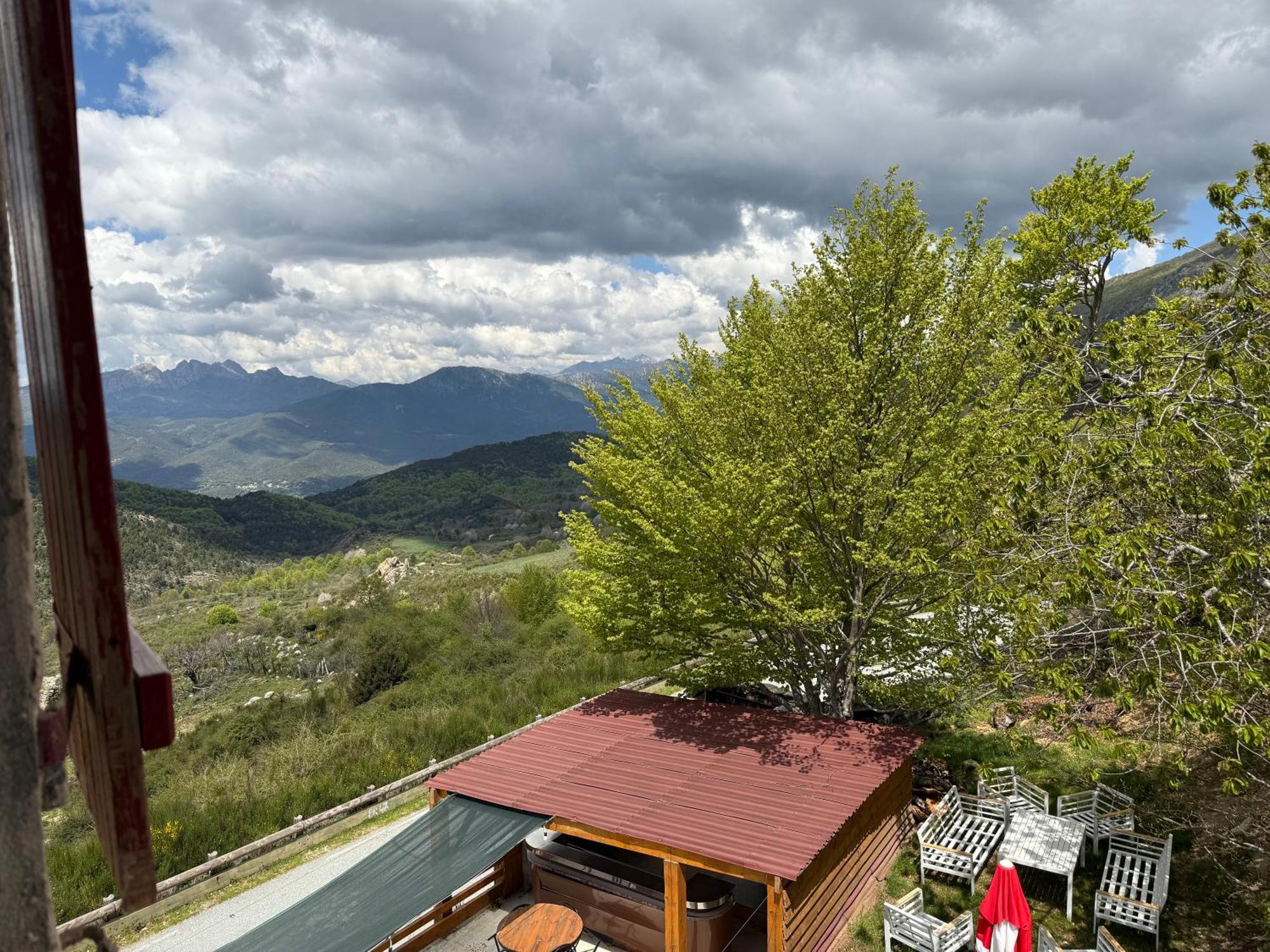 Ferme Auberge Du Col De La Vaccia Olivese Exteriör bild